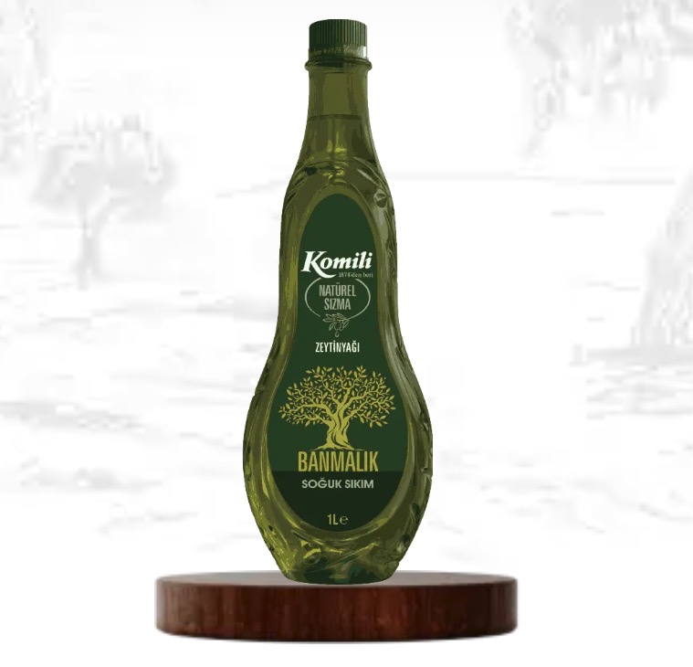 Komili BANMALIK Olivenöl Extra Virgin 500 ml Glasflasche