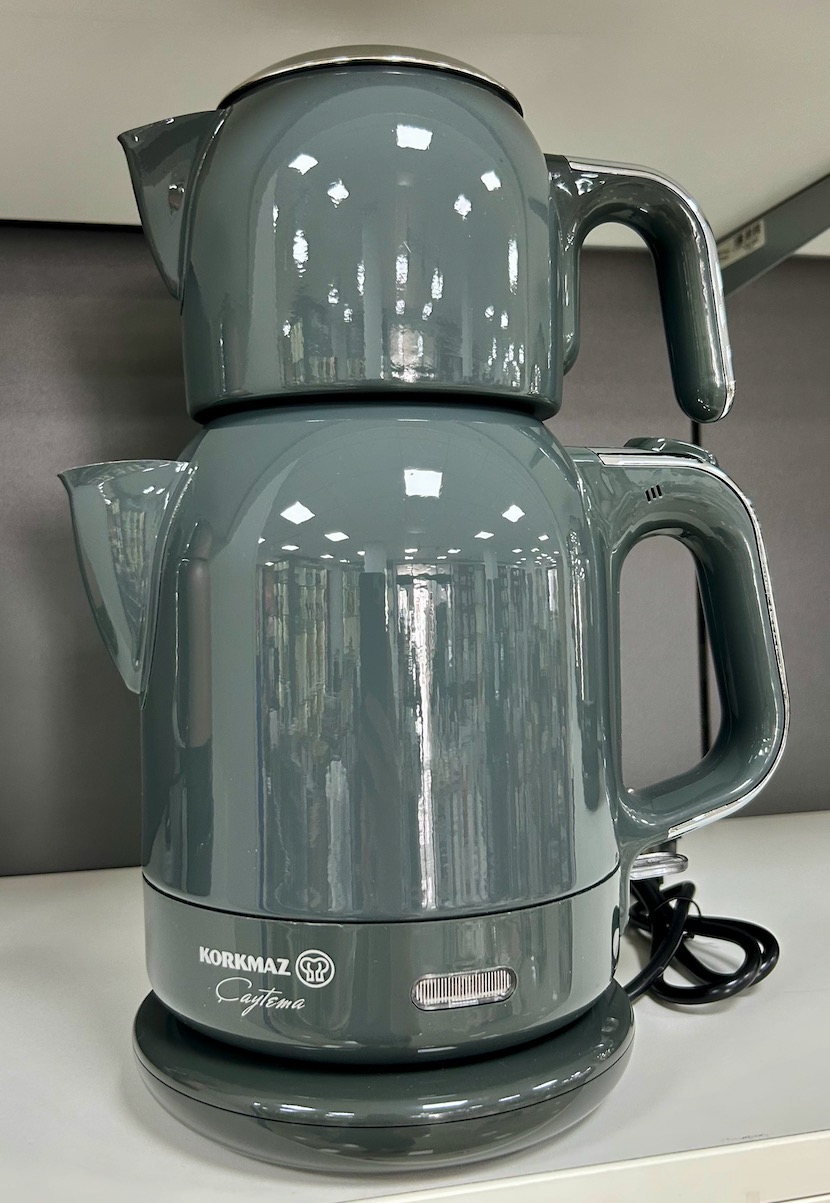Korkmaz A331-12 CAYTEMA Anthrazit Teekocher Teemaschine