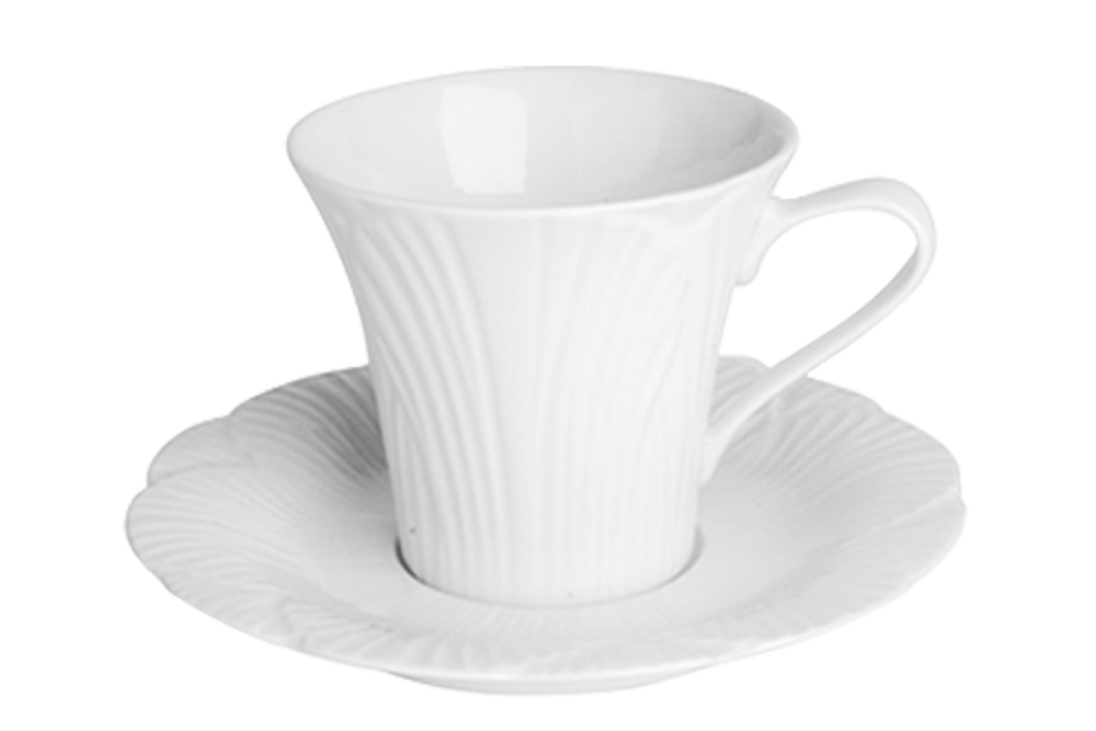 YAPRAK Kaffeetasse und Untersetzer