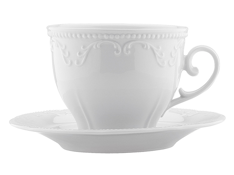 Kütahya Porselen CAPRICE Porzellan Teetassen 6er Set