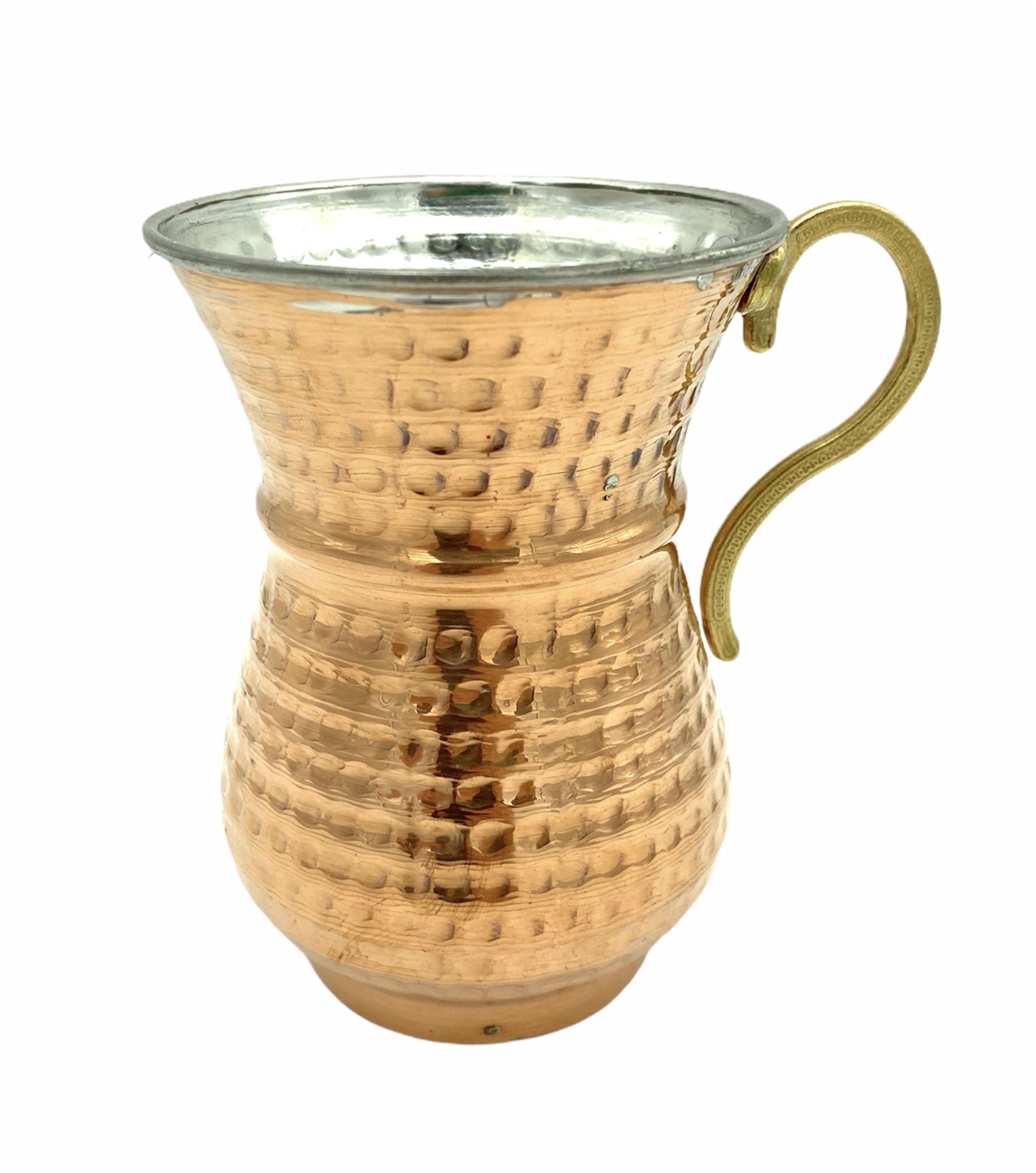 KUPFER AYRAN Becher 220 ml mit Henkel Handmade 1 Stück