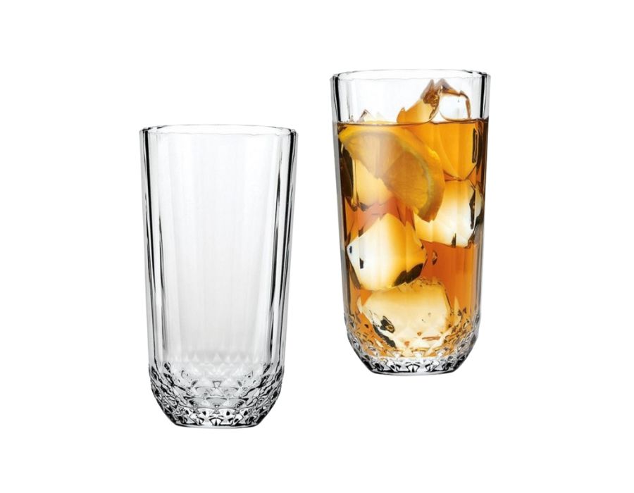 Pasabahce DIONY 52770 Wassergläser Lang 345ml 6er Set