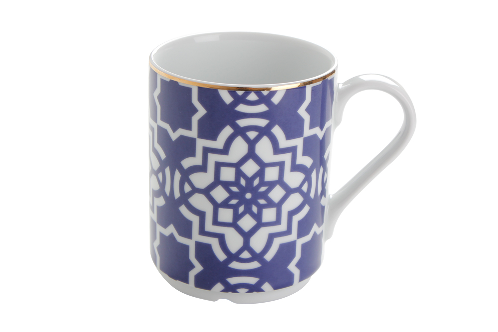 MOROCCO Kaffeebecher BLAU  325ml von Porland