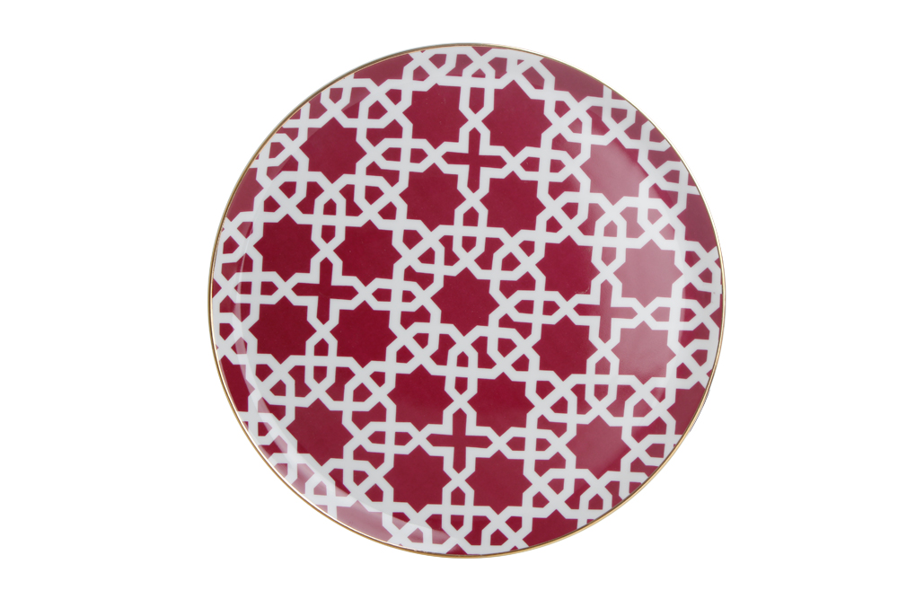 Kuchenteller 20cm Fuchsia MOROCCO von Porland