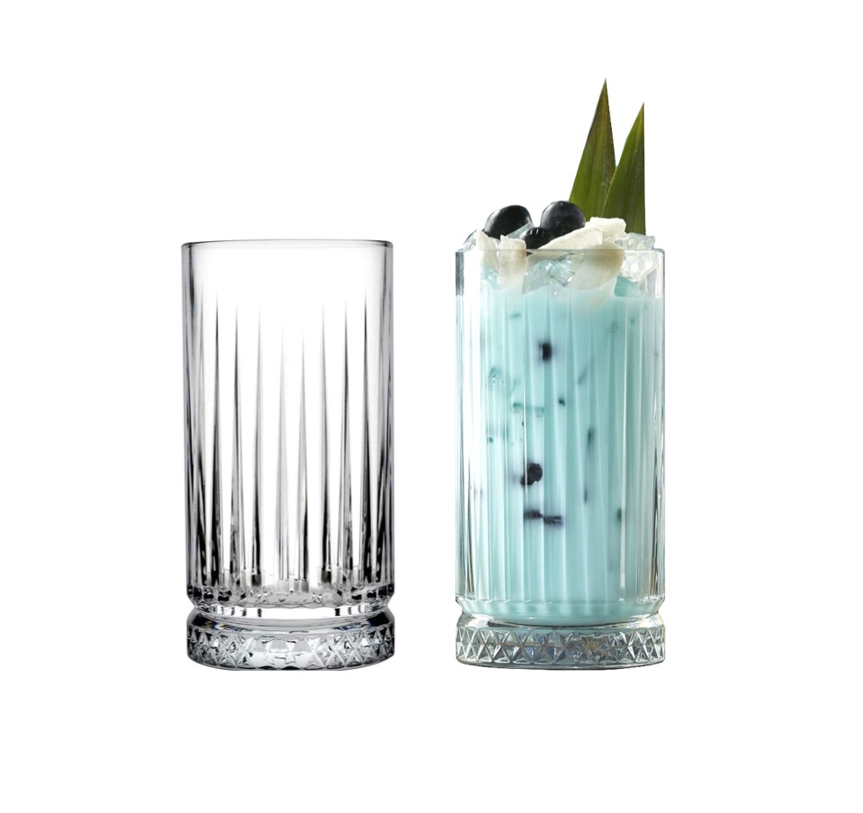 Pasabahce ELYSIA 520125 Wassergläser Lang 280 ml 4er Set