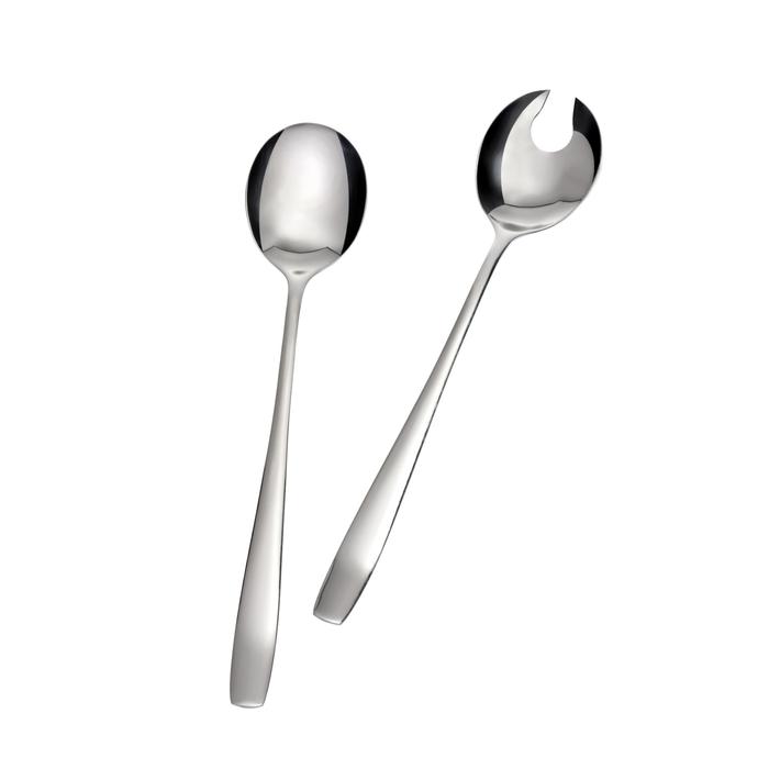 Salatbesteck Silber 2-teilig Serie Königstein