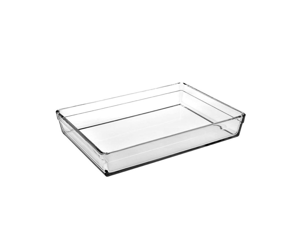 BORCAM PREMIUM 59324 Rechteckig Glas Auflaufform Backform 29x20x6 cm