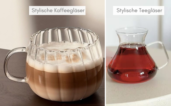 Stylische Gläser