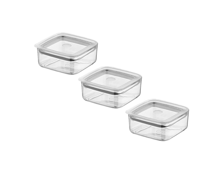 Vipahmet VP-261 Vakuum Aufbewahrungsboxen Transparent 3er Set