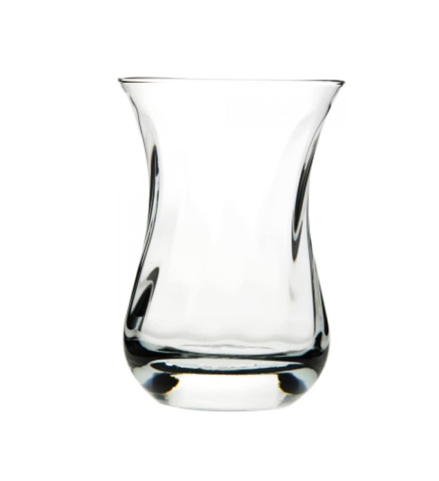 Pasabahce AIDA Türkische Teegläser Spiraloptik  6-Stück 140 ml