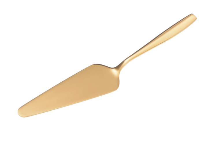 Elegantes Tortenheber GOLD Edelstahl