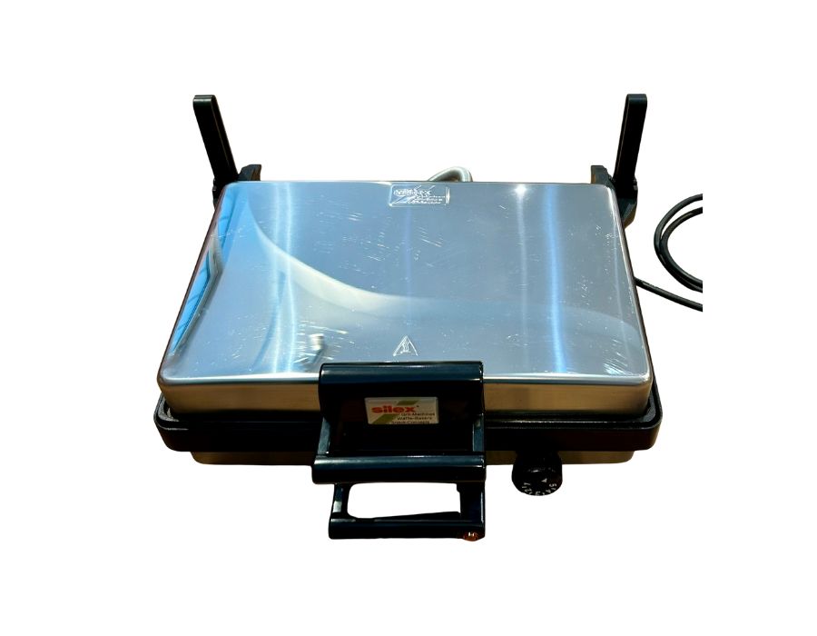 SILEX - Gebraucht Gut - Multigrill Kontaktgrill Silber