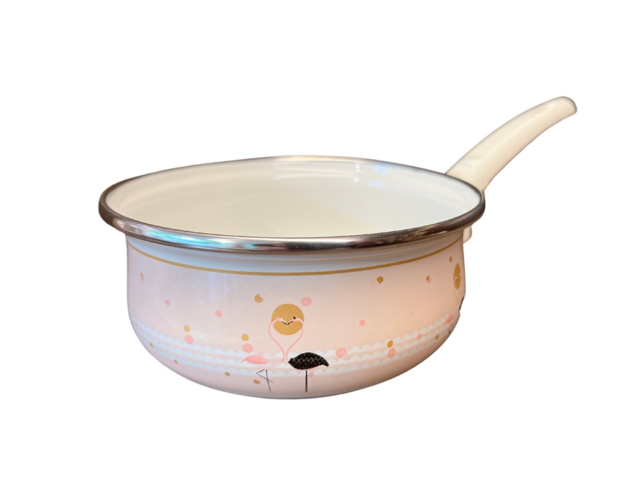 Bernardo FLAMINGO Emaille Saucenpfanne 12 cm