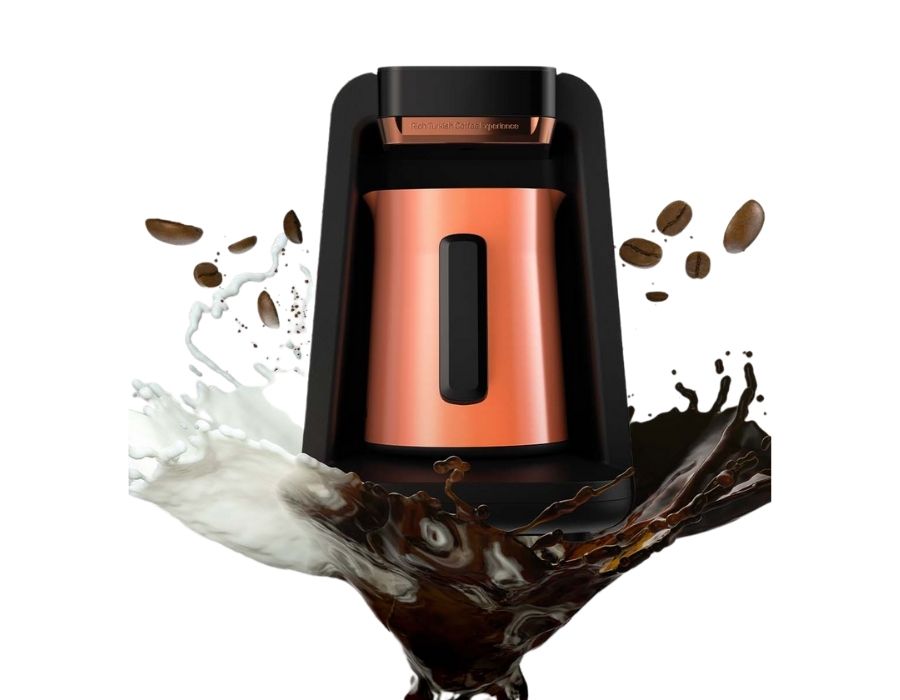 Arzum Okka - RICH SPIN M - Kupfer Türkische Kaffeemaschine OK0012