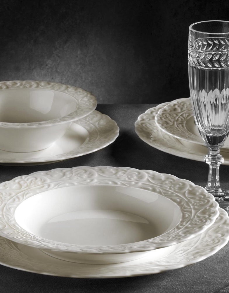 Kütahya Porselen Bonamore BASAK Geschirrset 24-tlg. BNBSK24Y200