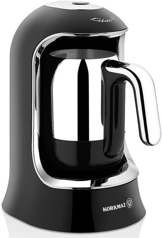 Korkmaz KAHVEKOLIK Schwarz-Krom Mokka-Maschine A860-07