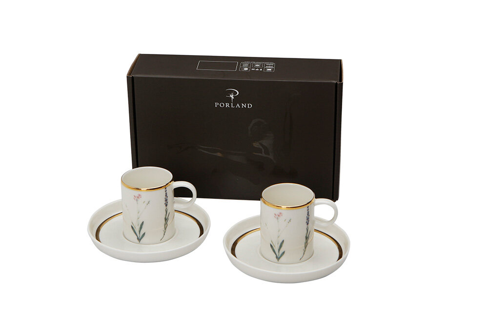 Porland BOTANICAL Türkische Mokkatassen 4-teilig