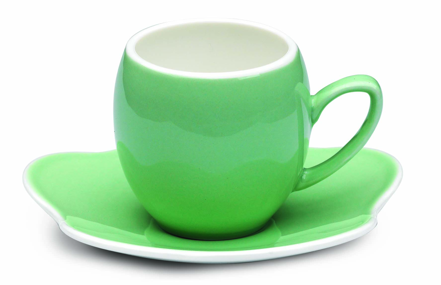 Korkmaz Mokkatassen Stara Hellgrün 6'er Set A8642