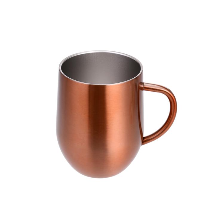 Isolierbecher 0,35 Liter, Kupferfarben, Serie Thermohome mit Griff