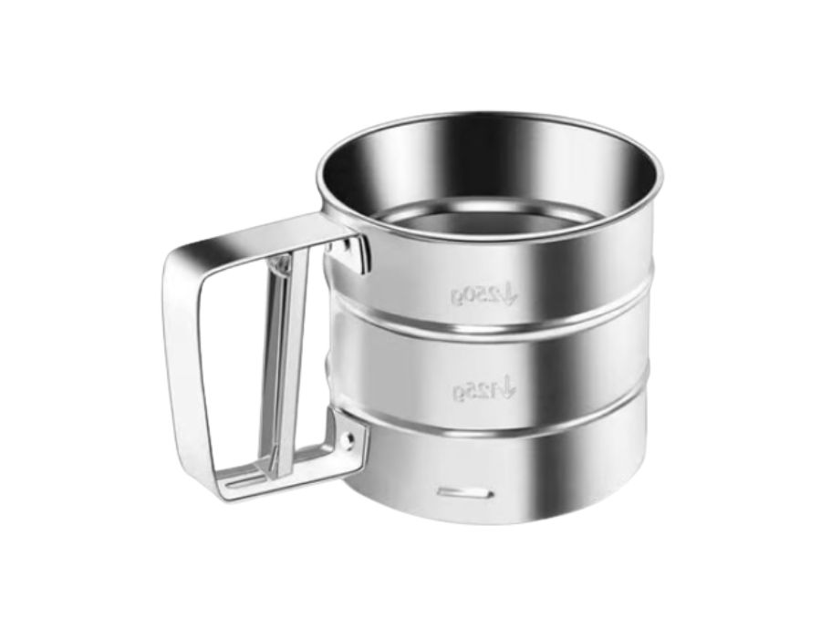 Metall Mehlsieb Puderzuckersieb Sieb 12 cm