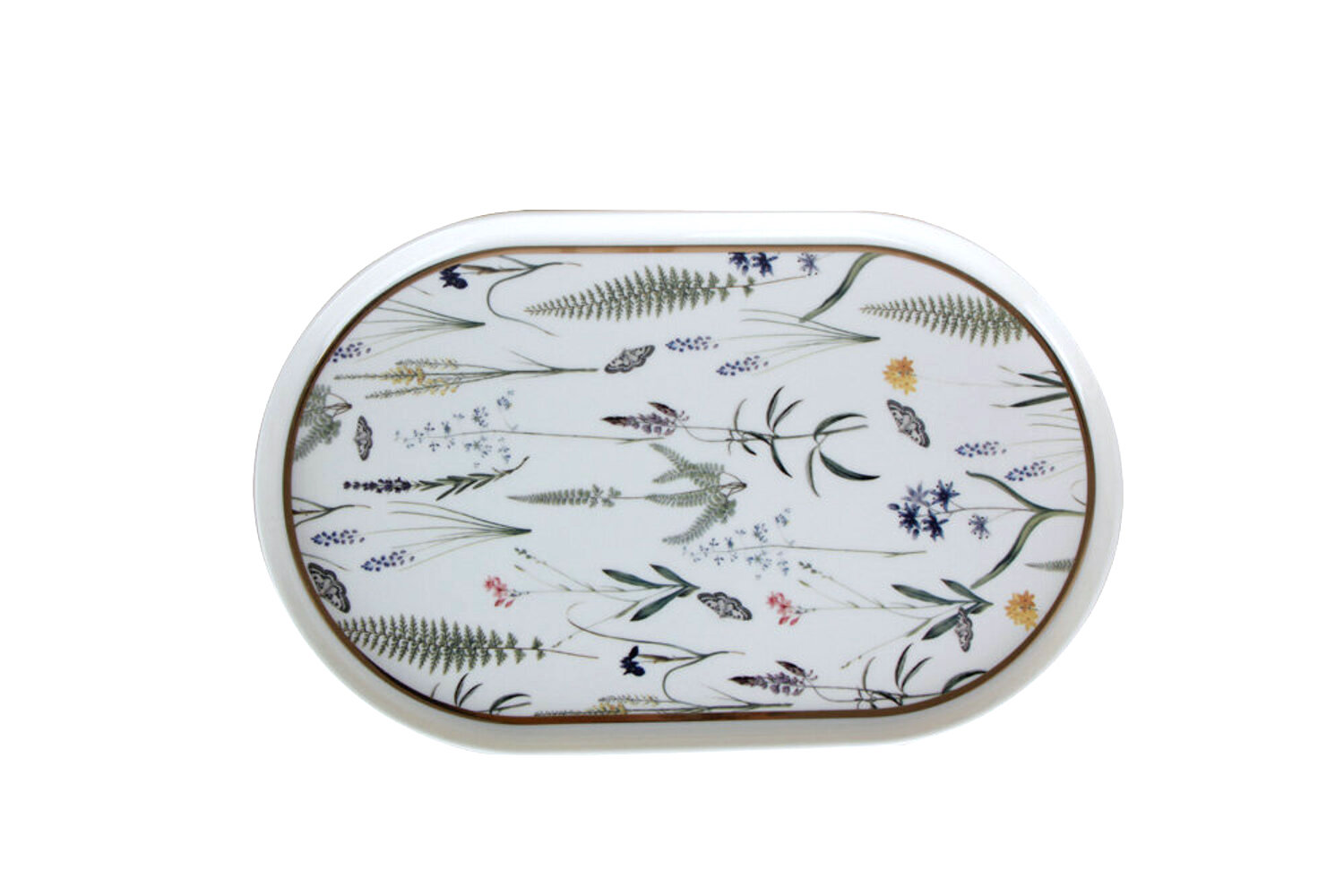 Porland BOTANICAL Servierplatte Groß Oval 32x20cm