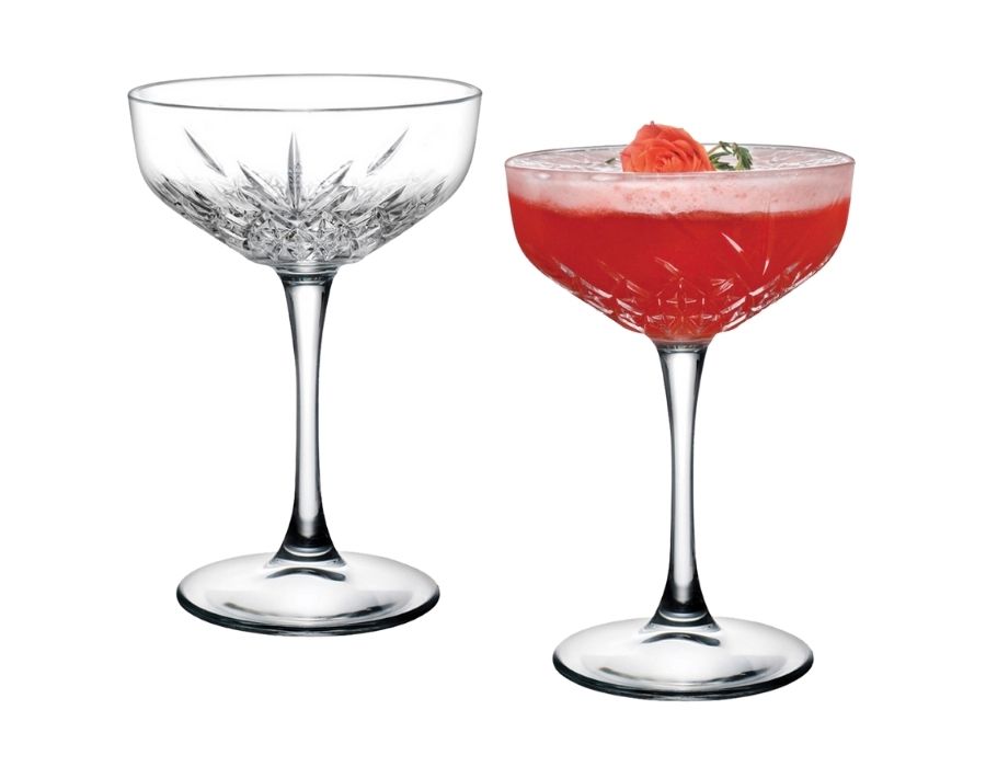 Pasabahce TIMELESS 440236 Champagnerschale Sektschale Dessertschale 4er Set 255 ml