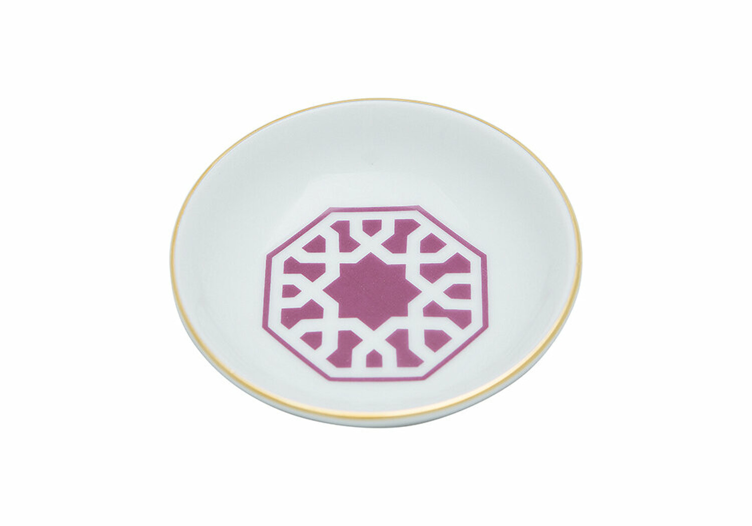 Mini-Schale MOROCCO Design5 Fuchsia 10x2cm Porland