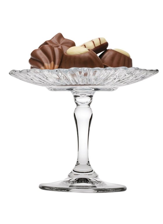 Pasabahce AURORA Mini-Patisserie auf Fuß Glas 96455