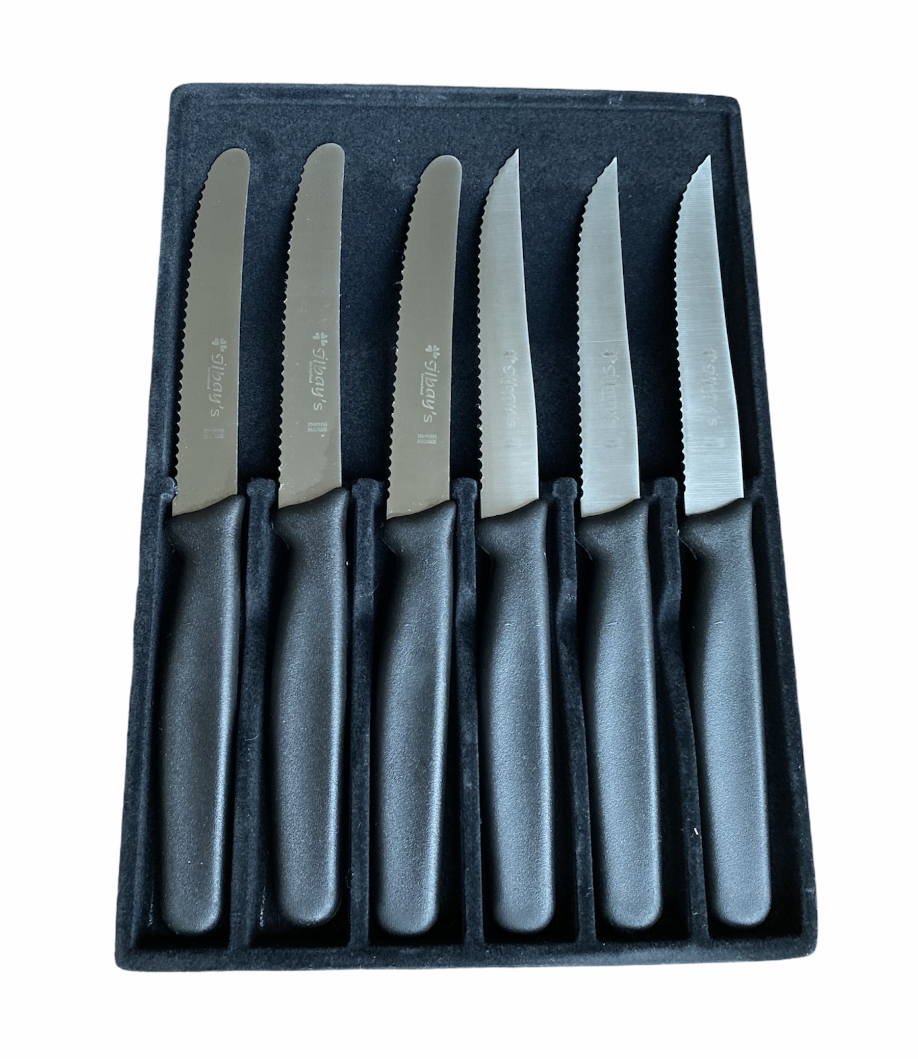 Ilbays Premium Obst und Steakmesser 6-teilig