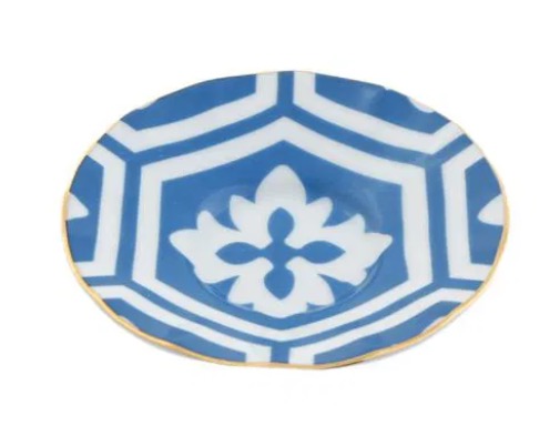 Porland MOROCCO Design2 Untersetzer für Teegläser Hellblau 6er Set