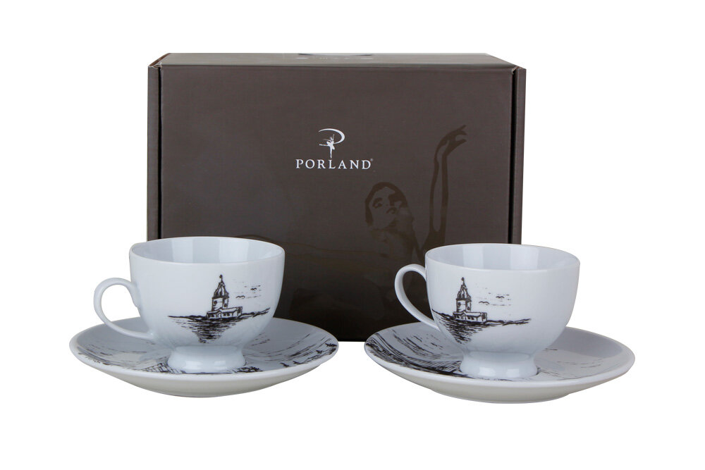 ISTANBUL Mokkatassen 2-Personen Set 4-teilig