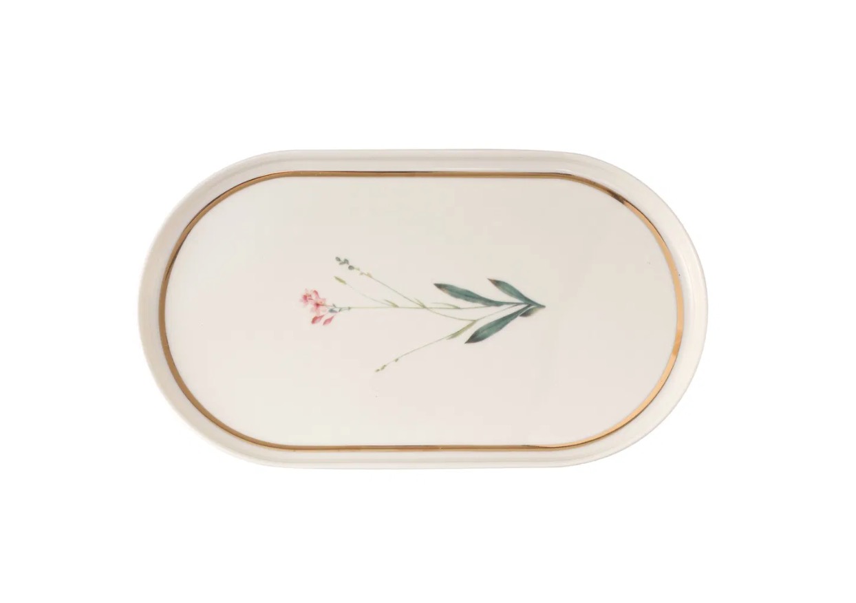 Porland BOTANICAL Servierplatte Oval Mittel 28cm