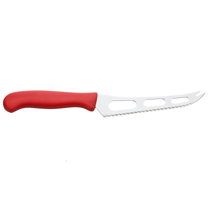 Käsemesser ROT mit Kunststoffgriff 14,5 cm Klinge