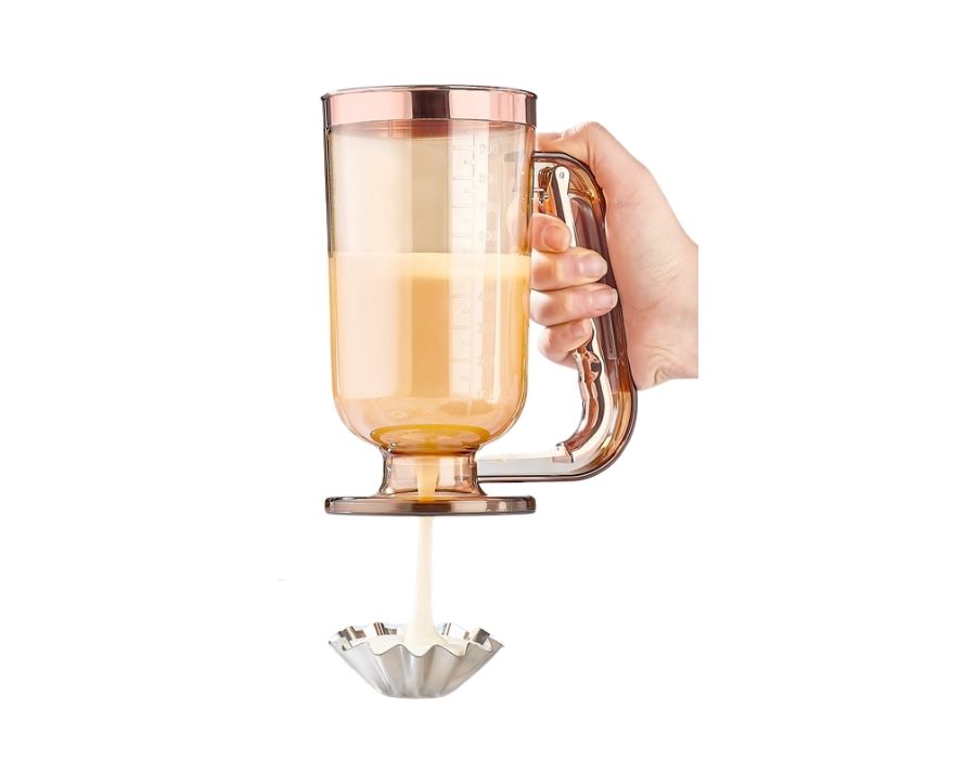 Vipahmet Teigportionierer VP-190 Transparent-Kupfer 900 ml