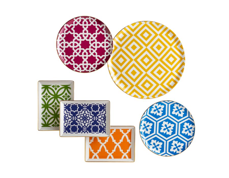 Porland MOROCCO Design Frühstück-Service 18-teilig