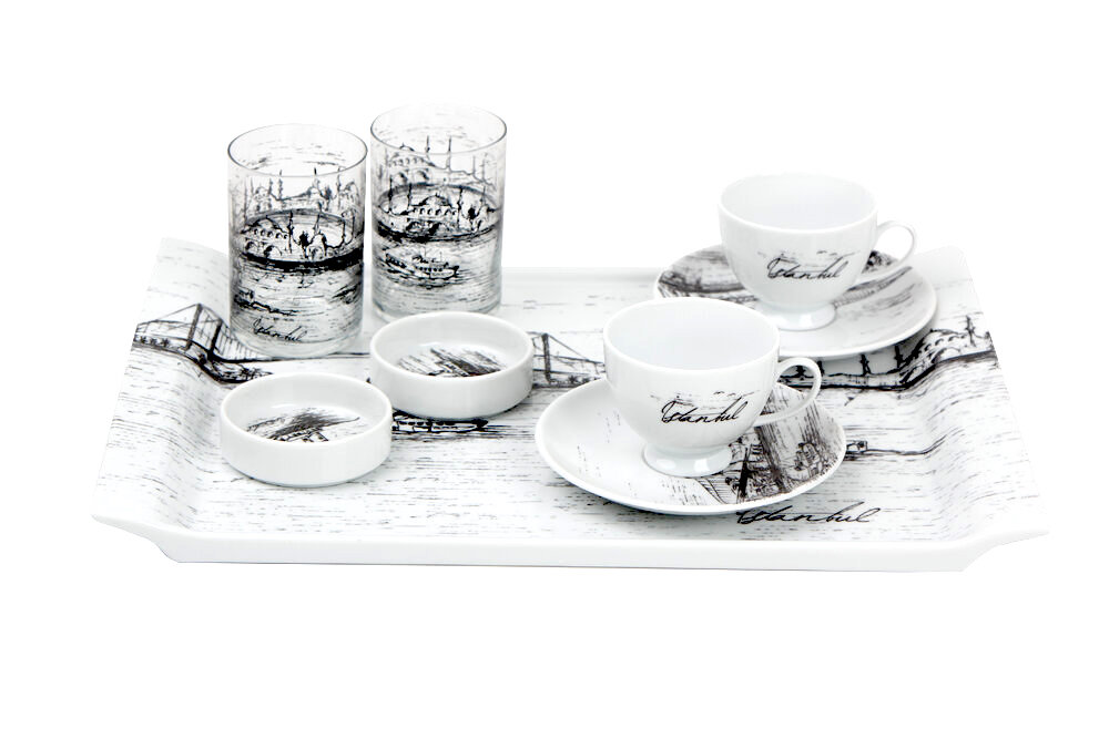 Türkischer Kaffeeservice ISTANBUL 6-tlg. von Porland