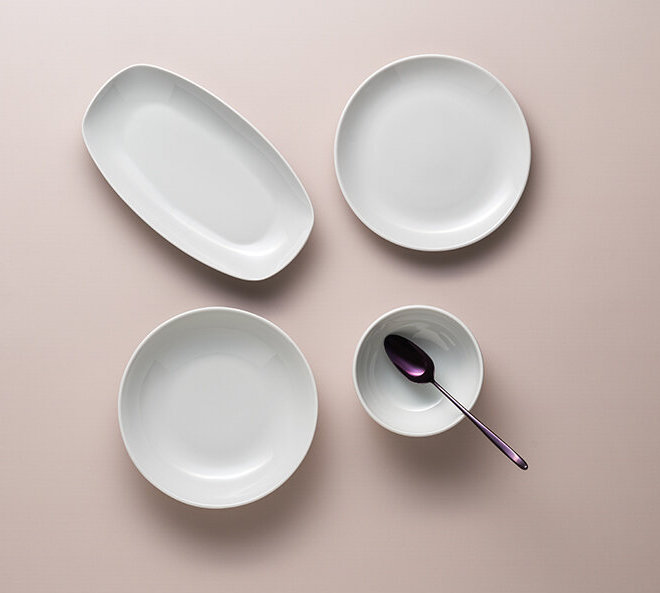 LEBON WHITE Design Tafelservice 27-teilig Porland