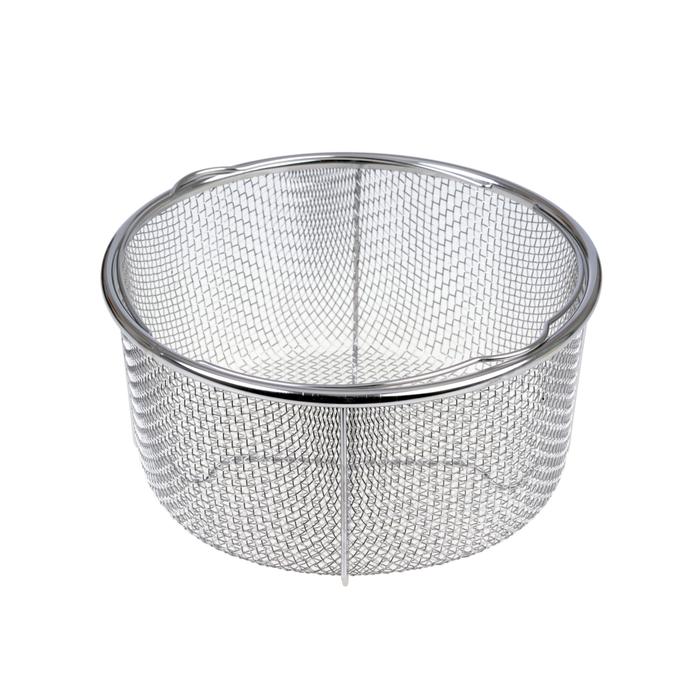Dampfeinsatzkorb aus Edelstahl Ø 21 cm