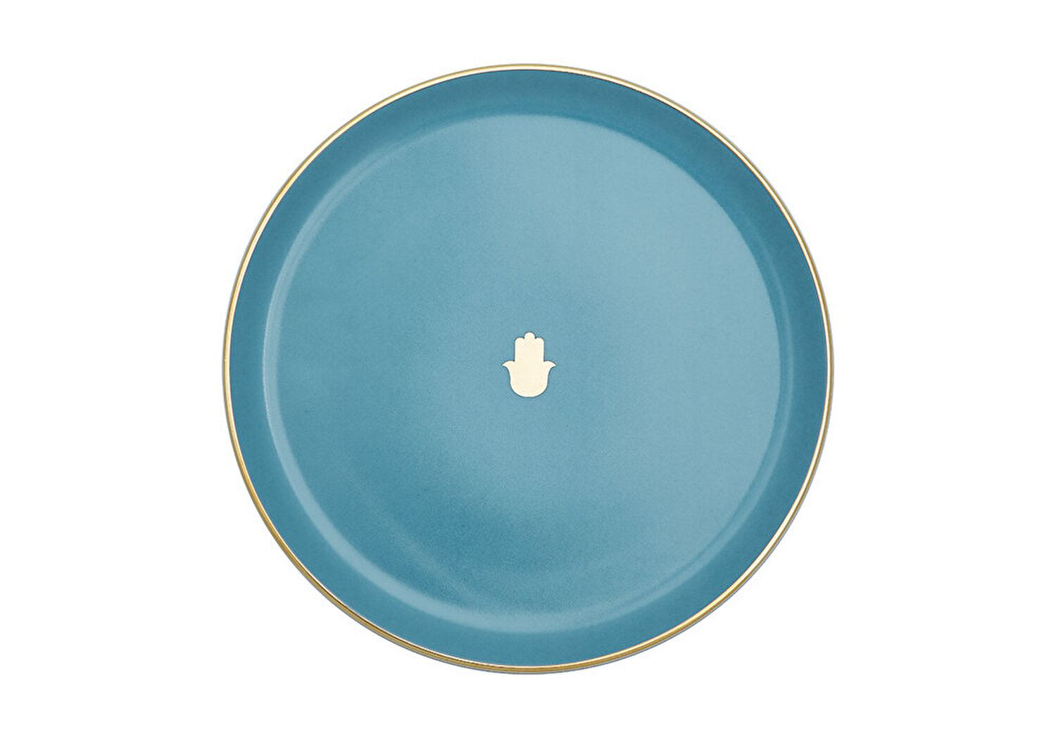 Porland GLAMOROUS Türkis Kuchenteller 20 cm