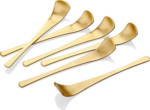 Design Teelöffel Koleksiyon Istanbul GOLD Matt 6er Set