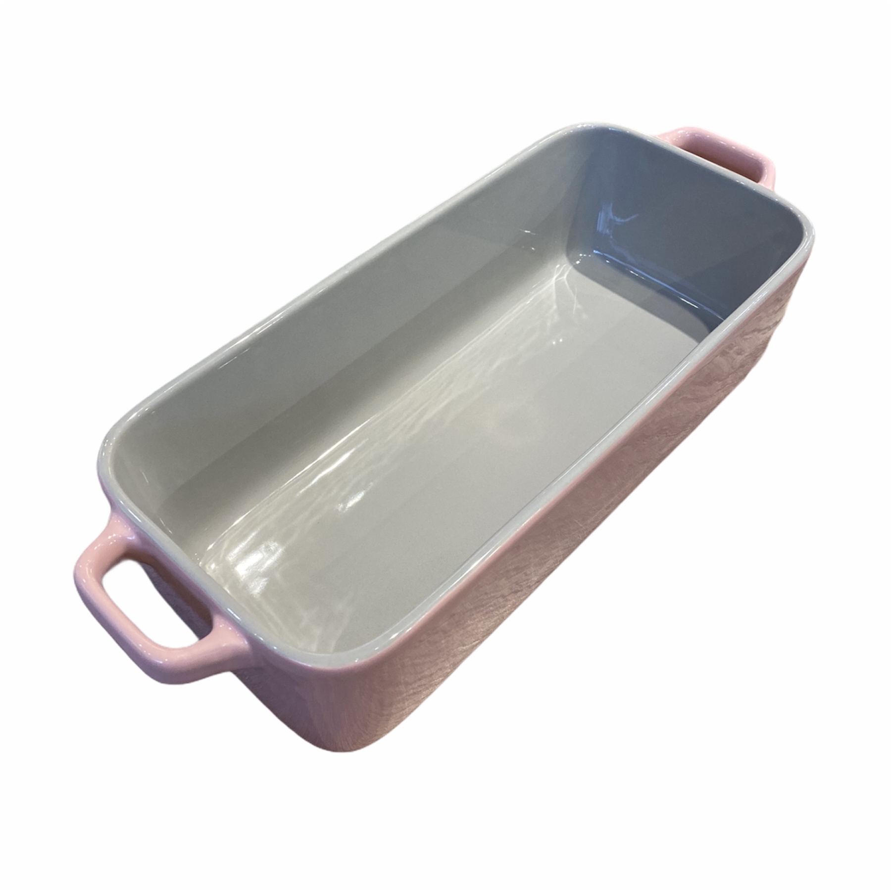 Porzellan Backform Kastenform ROSA 31x14x9 Karaca Cookplus