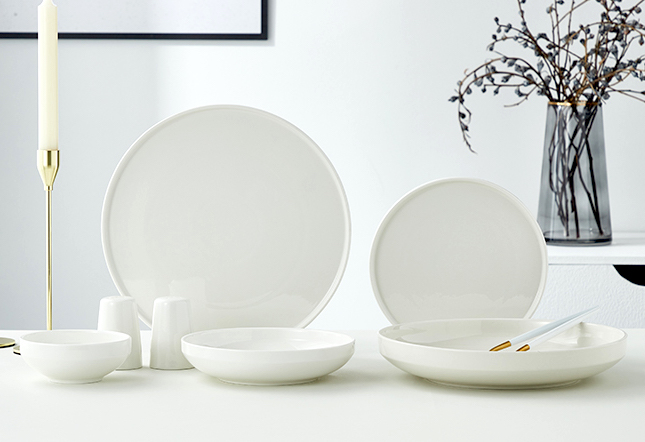 Mulex MILAN Premium Tafelservice Weiß 27-teilig 6-Personen Set