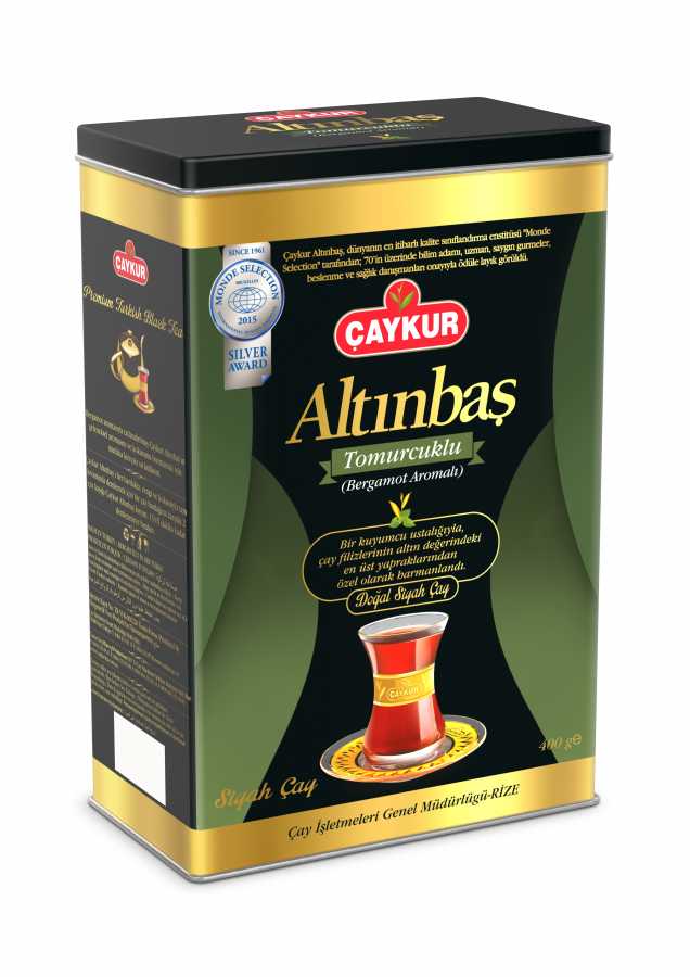 Türkischer Schwarzer Tee ALTINBAS Earl Grey 400g CAYKUR