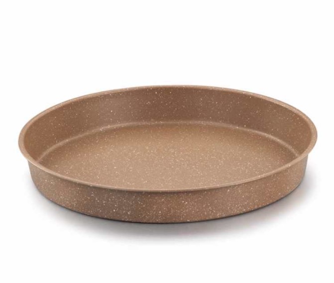 Korkmaz Torta A678-01 Granit Antihaft Backform Kuchenblech 36cm Rund