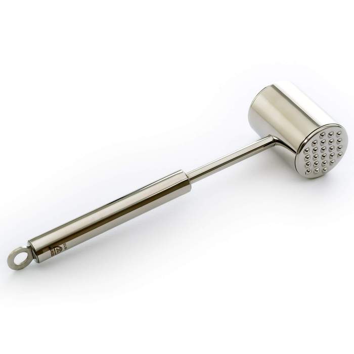 Fleischhammer aus Edelstahl 18/10