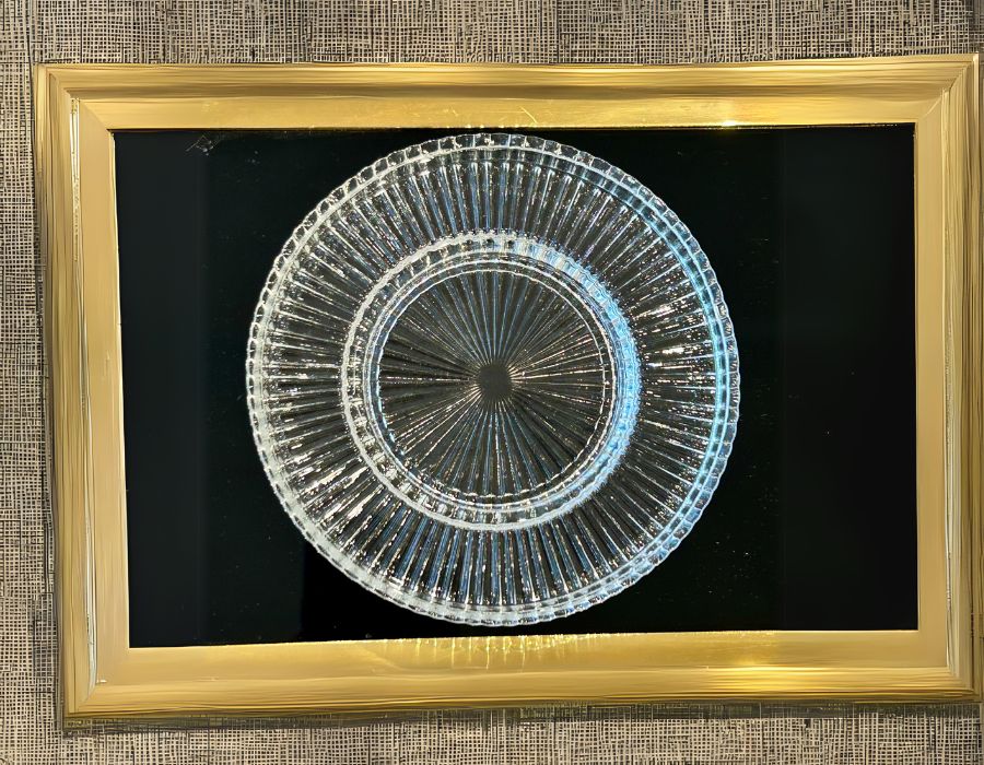 FAVORI Untersetzer für Teegläser Kristalloptik 6 Stück