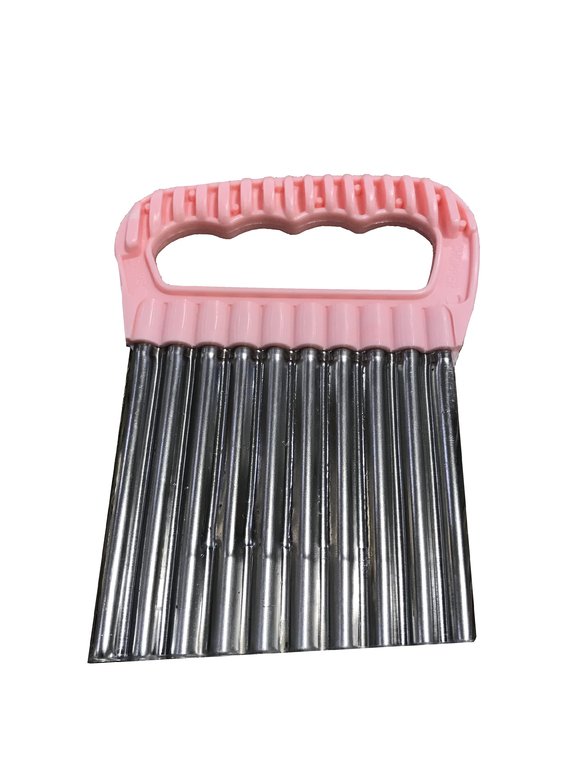 Edelstahl Chips-Form Wellen-Form Schneider ROSA