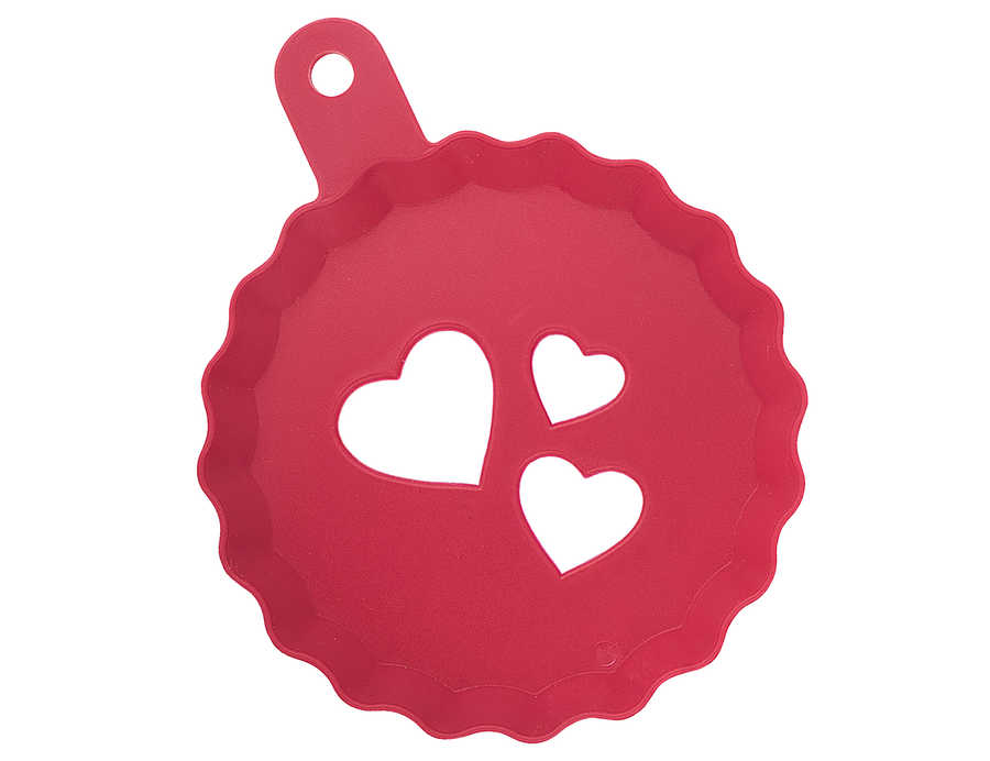 FLOYD Kirschrot Kaffee- und Kuchen-Dekoration 4er Set