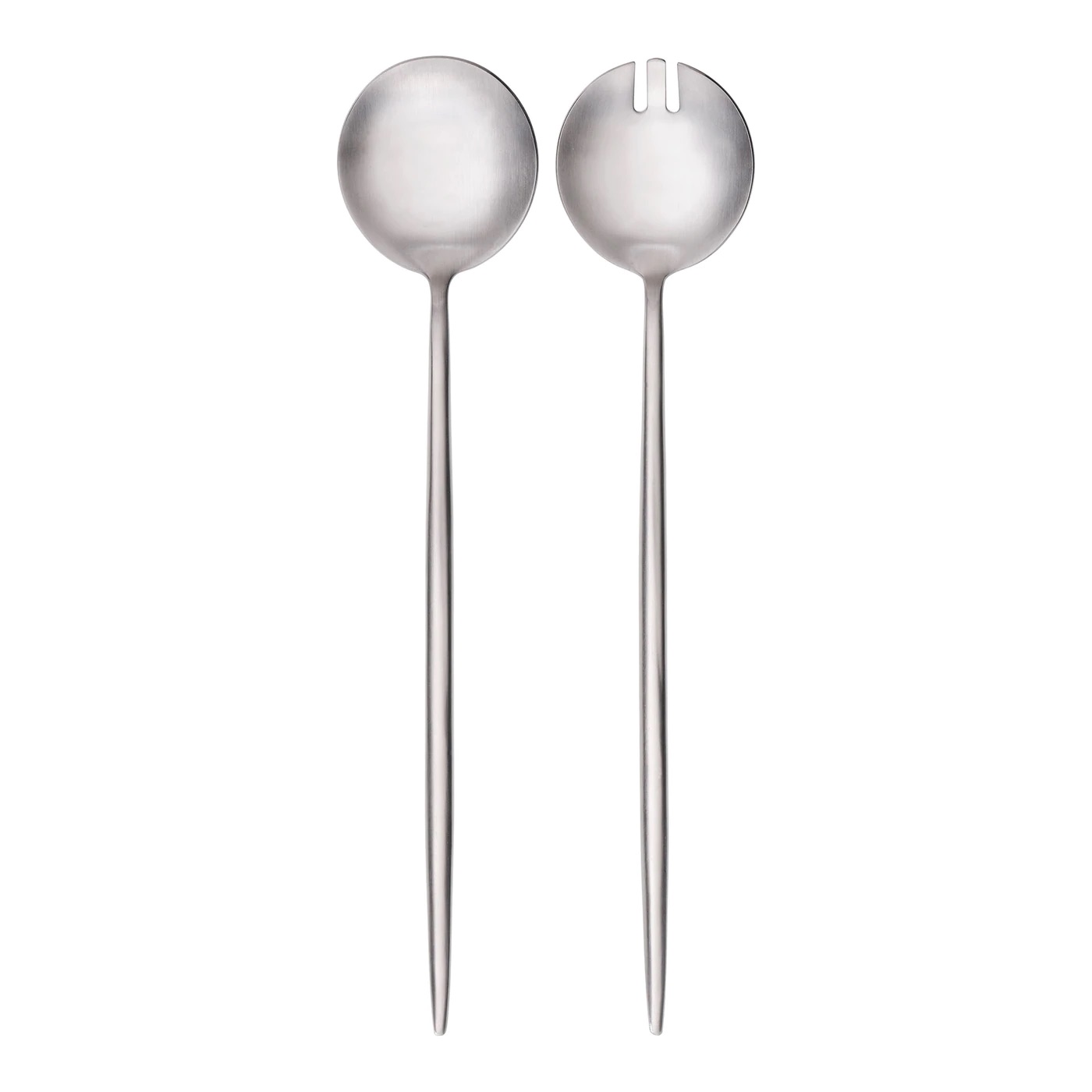 Elegantes Salatbesteck PROVENCE SILBER 2-teilig Edelstahl