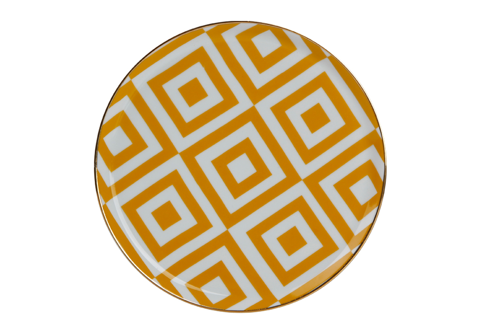 Kuchenteller 20cm Gelb MOROCCO von Porland